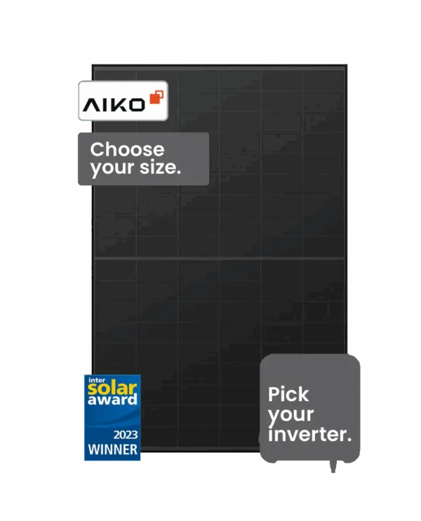 Aiko solar package - variable sizes